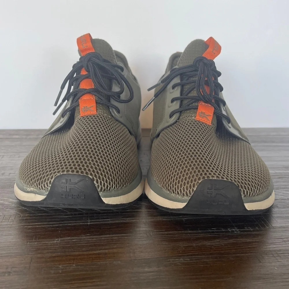 KURU Men's Atom Sneakers Size 12.5 Gray Kurucloud Athletic Comfort Running EUC